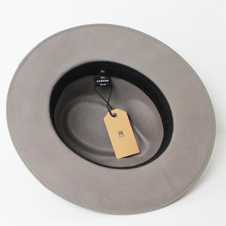 帽子 ハット メンズ レディース ReqHatter レックハッタ? ミドルブリム 2トーン フェルト中折ハット RH106 | ReqHatter | 07