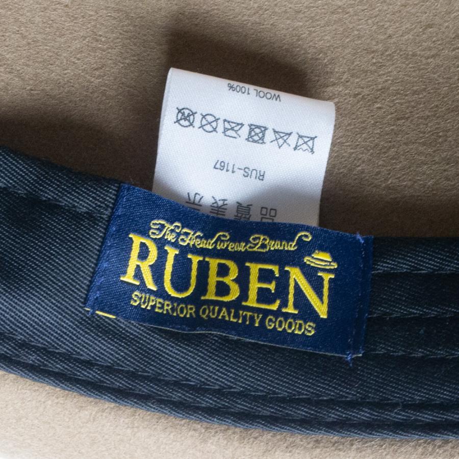 帽子 ハット メンズ レディース RUBEN ルーベン ウール ポケッタブル ボーラーハット RUS1167 | Ruben | 20