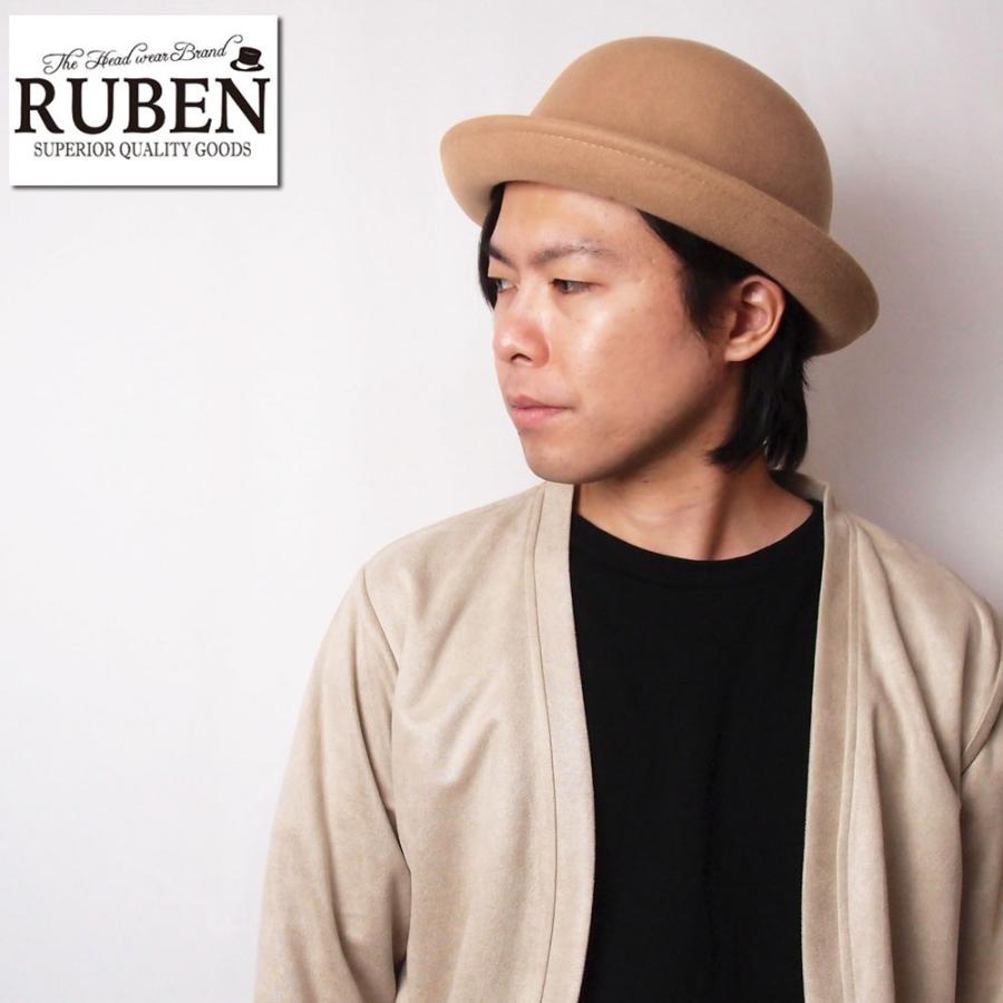 帽子 ハット メンズ レディース RUBEN ルーベン ウール ポケッタブル ボーラーハット RUS1167 | Ruben | 07