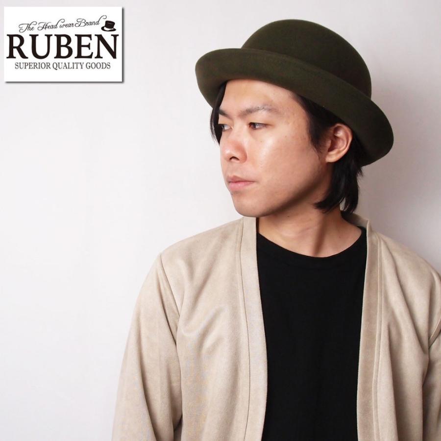 帽子 ハット メンズ レディース RUBEN ルーベン ウール ポケッタブル ボーラーハット RUS1167 | Ruben | 08