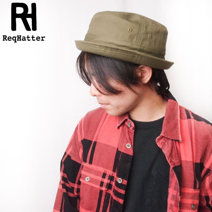 帽子 ハット メンズ レディース ReqHatter レックハッタ? コットン ポークパイハット RH308 | ReqHatter | 19