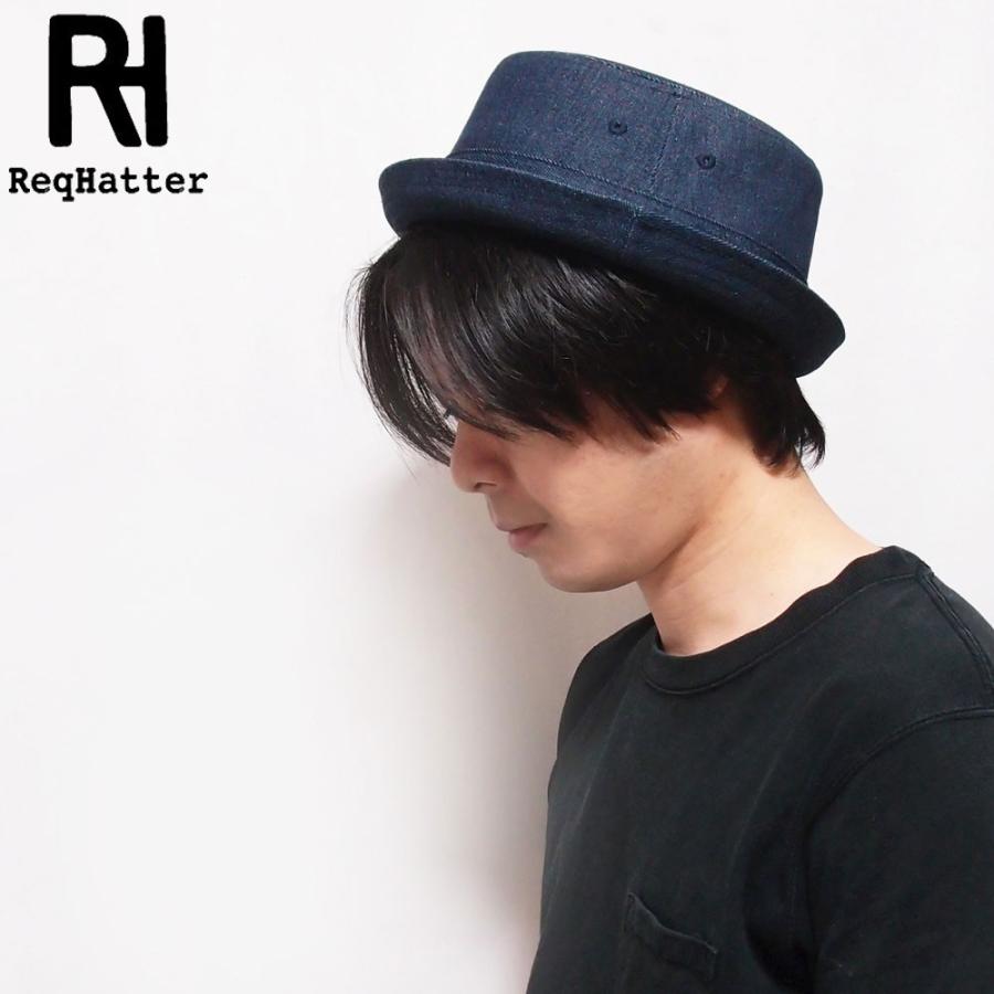 帽子 ハット メンズ レディース ReqHatter レックハッタ? デニム ポークパイハット フリーサイズ RH305 | ReqHatter | 14