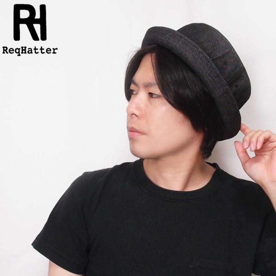帽子 ハット メンズ レディース ReqHatter レックハッタ? デニム ポークパイハット フリーサイズ RH305 | ReqHatter | 15