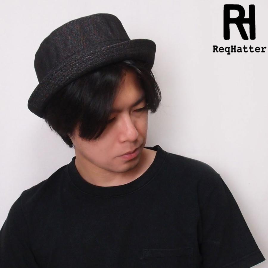 帽子 ハット メンズ レディース ReqHatter レックハッタ? デニム ポークパイハット フリーサイズ RH305 | ReqHatter | 16