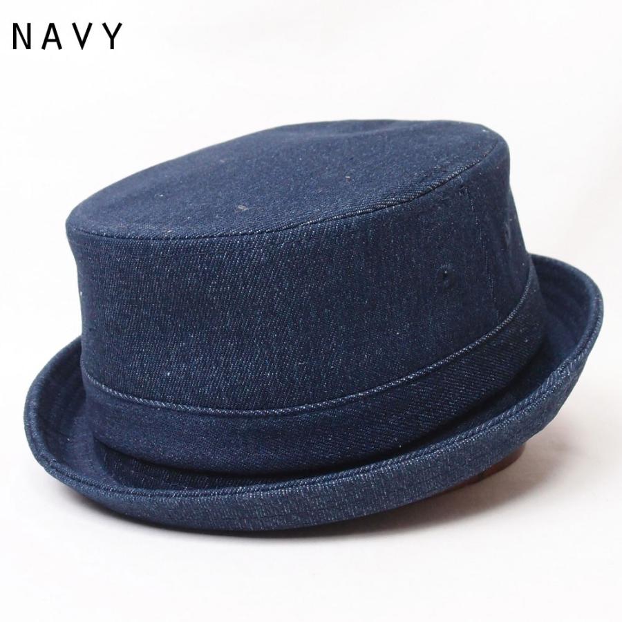 帽子 ハット メンズ レディース ReqHatter レックハッタ? デニム ポークパイハット フリーサイズ RH305 | ReqHatter | 05