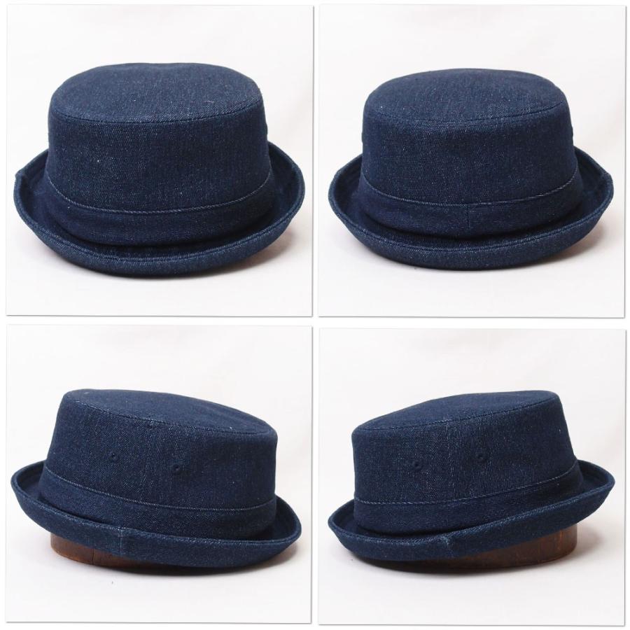 帽子 ハット メンズ レディース ReqHatter レックハッタ? デニム ポークパイハット フリーサイズ RH305 | ReqHatter | 07