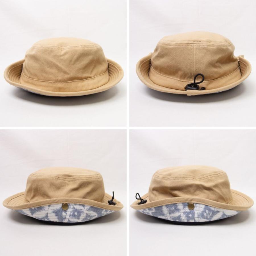 帽子 ハット メンズ レディース CONNECT×久留米絣 コットン バケットハット TUG039 |  | 03