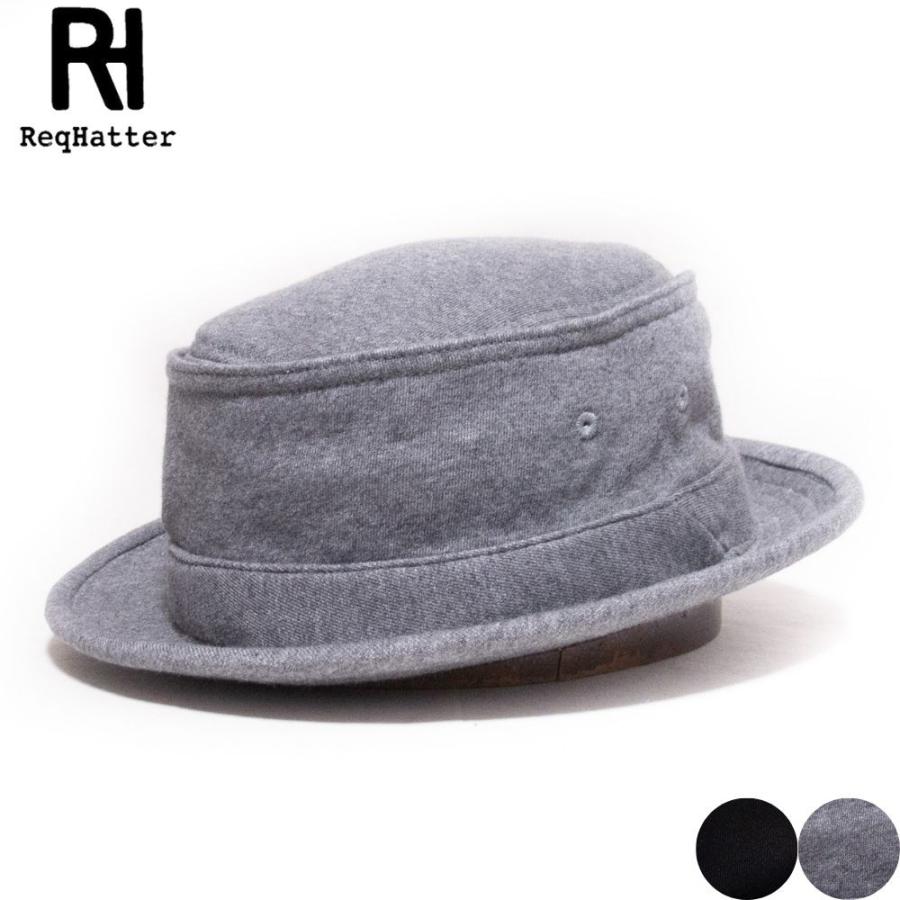 帽子 ハット メンズ レディース ReqHatter スウェットポークパイハット RH332 | ReqHatter
