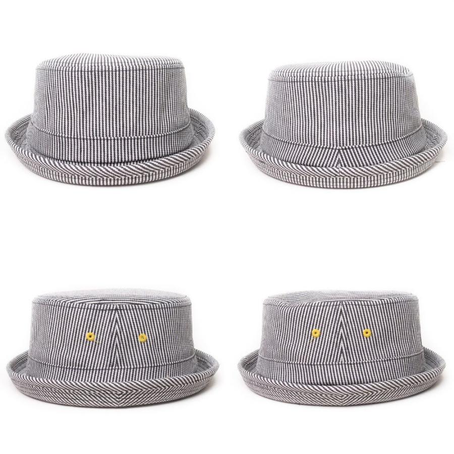 帽子 ハット メンズ レディース RUBEN ルーベン ヒッコリーデニム ポークパイハット RUS2014 | Ruben | 04