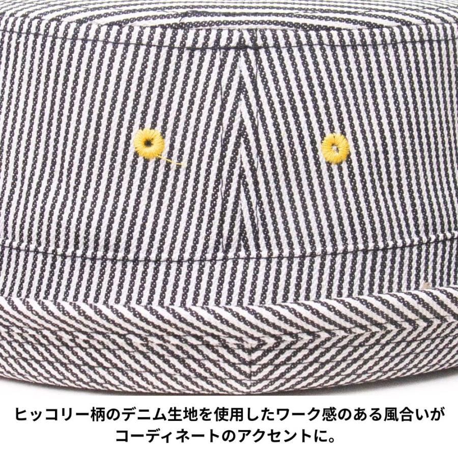 帽子 ハット メンズ レディース RUBEN ルーベン ヒッコリーデニム ポークパイハット RUS2014 | Ruben | 06