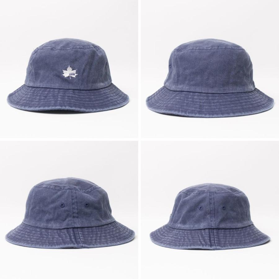 LOGOS（ロゴス） 帽子 ハット メンズ レディース ピグメントコットン