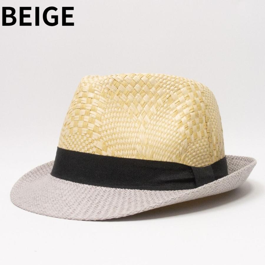 帽子 ハット メンズ レディース RUBEN ルーベン 2トーン ペーパー中折れハット RUS1357 | Ruben | 06