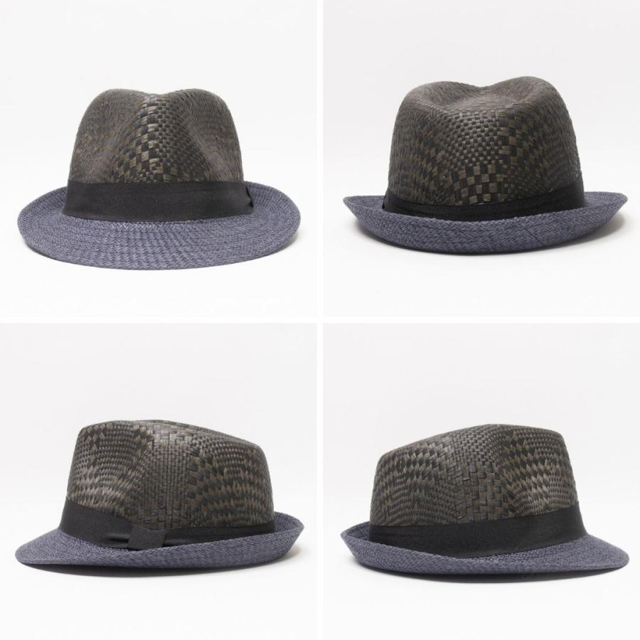 帽子 ハット メンズ レディース RUBEN ルーベン 2トーン ペーパー中折れハット RUS1357 | Ruben | 07