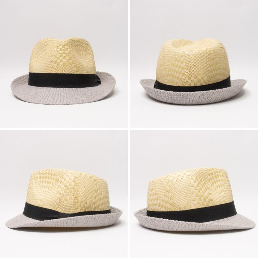 帽子 ハット メンズ レディース RUBEN ルーベン 2トーン ペーパー中折れハット RUS1357 | Ruben | 08