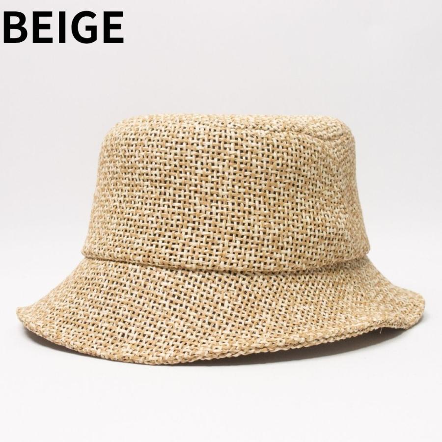 帽子 ハット メンズ レディース RUBEN ルーベン ミックスペーパーバケットハット RUS2216 | Ruben | 06