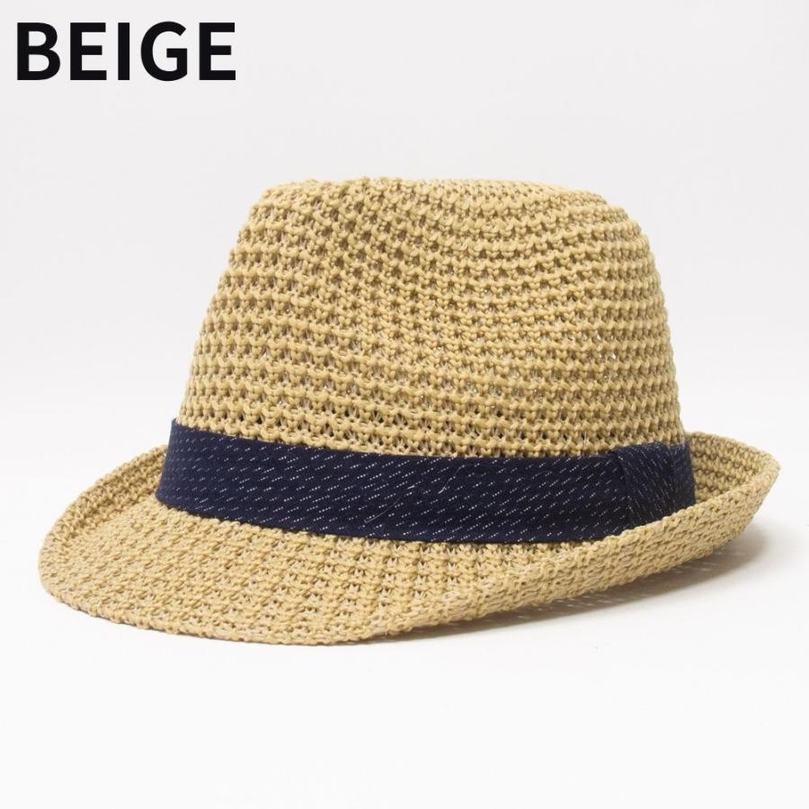 帽子 ハット メンズ レディース CONNECT×久留米絣 サーモ中折れハット TUG050 |  | 09