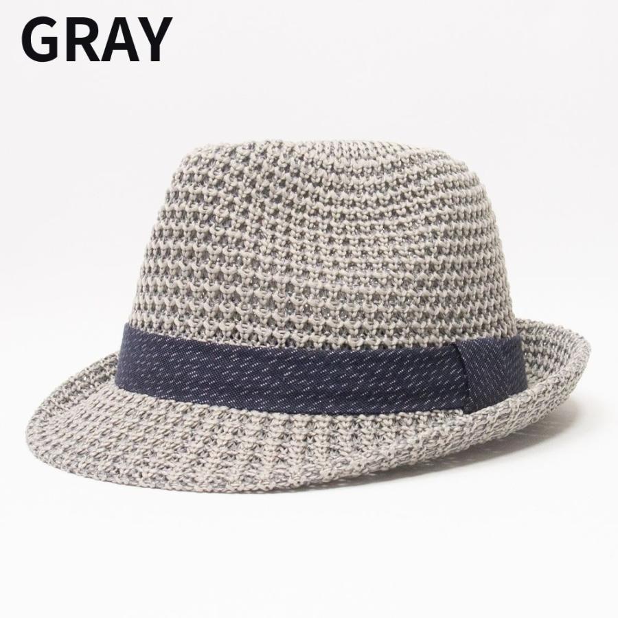 帽子 ハット メンズ レディース CONNECT×久留米絣 サーモ中折れハット TUG050 |  | 10