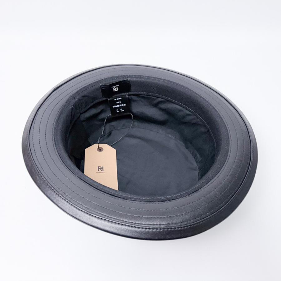 帽子 ハット メンズ レディース ReqHatter レックハッター ラムレザー ポークパイハット RH326 | ReqHatter | 08