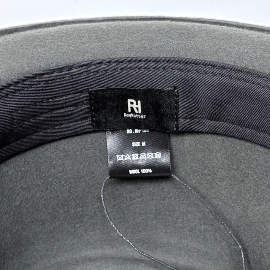 帽子 ハット メンズ レディース ReqHatter レックハッター オーストラリアウール 中折フェルトハット RH104 | ReqHatter | 20