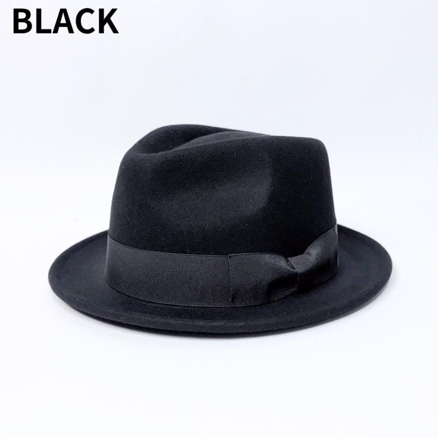 帽子 ハット メンズ レディース ReqHatter レックハッター オーストラリアウール 中折フェルトハット RH104 | ReqHatter | 06