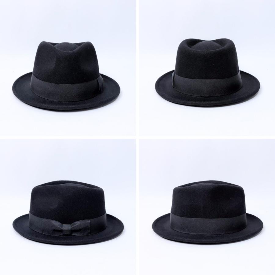 帽子 ハット メンズ レディース ReqHatter レックハッター オーストラリアウール 中折フェルトハット RH104 | ReqHatter | 12