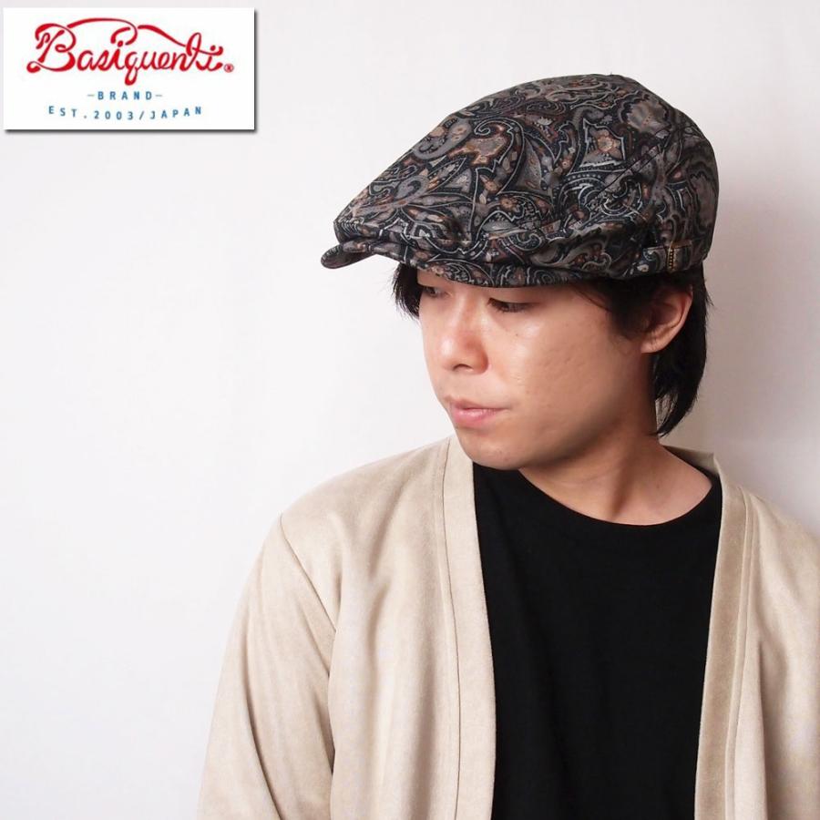 帽子 ハンチング メンズ レディース Basiquenti ベーシックエンティ コットン ペイズリーハンチング TKHN-Y01505 | Basiquenti | 13