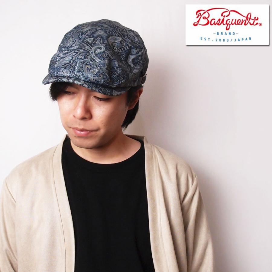 帽子 ハンチング メンズ レディース Basiquenti ベーシックエンティ コットン ペイズリーハンチング TKHN-Y01505 | Basiquenti | 14