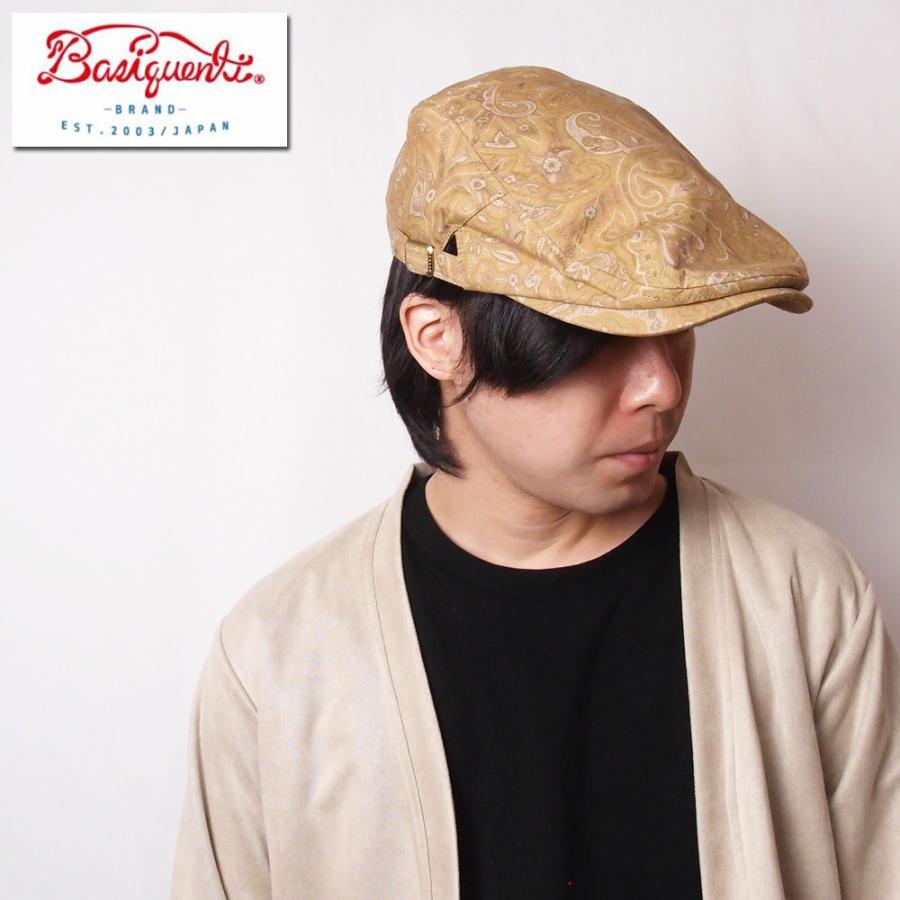 帽子 ハンチング メンズ レディース Basiquenti ベーシックエンティ コットン ペイズリーハンチング TKHN-Y01505 | Basiquenti | 15