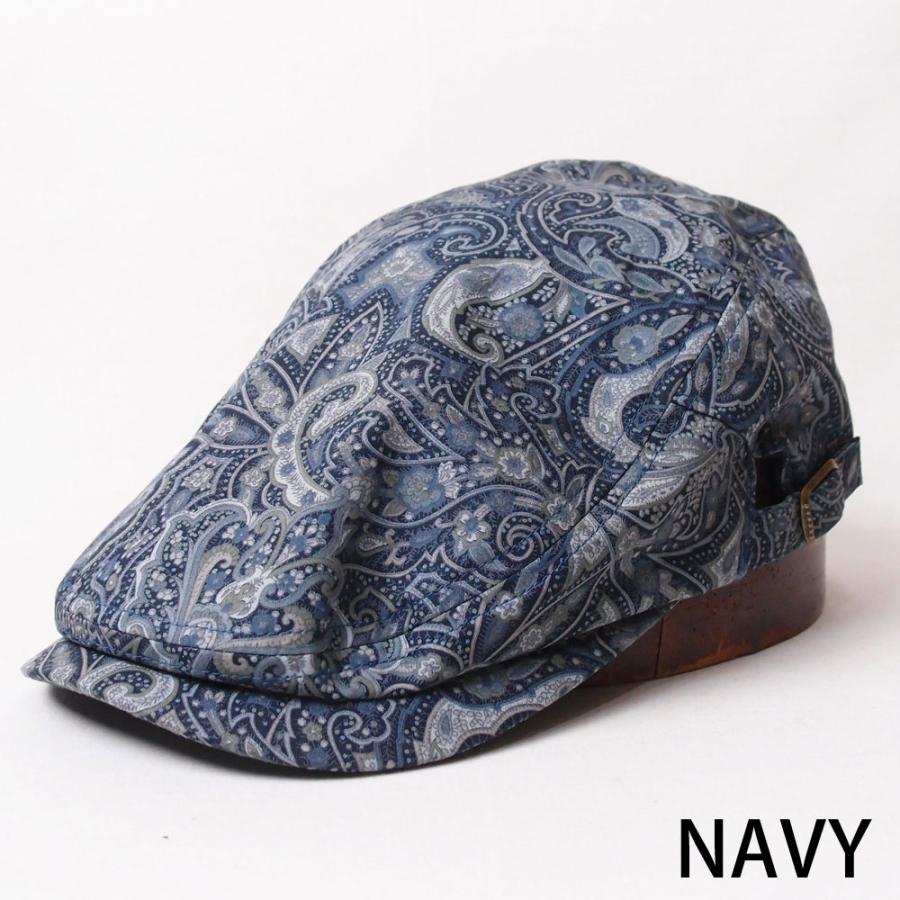 帽子 ハンチング メンズ レディース Basiquenti ベーシックエンティ コットン ペイズリーハンチング TKHN-Y01505 | Basiquenti | 05
