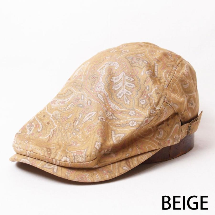 帽子 ハンチング メンズ レディース Basiquenti ベーシックエンティ コットン ペイズリーハンチング TKHN-Y01505 | Basiquenti | 06