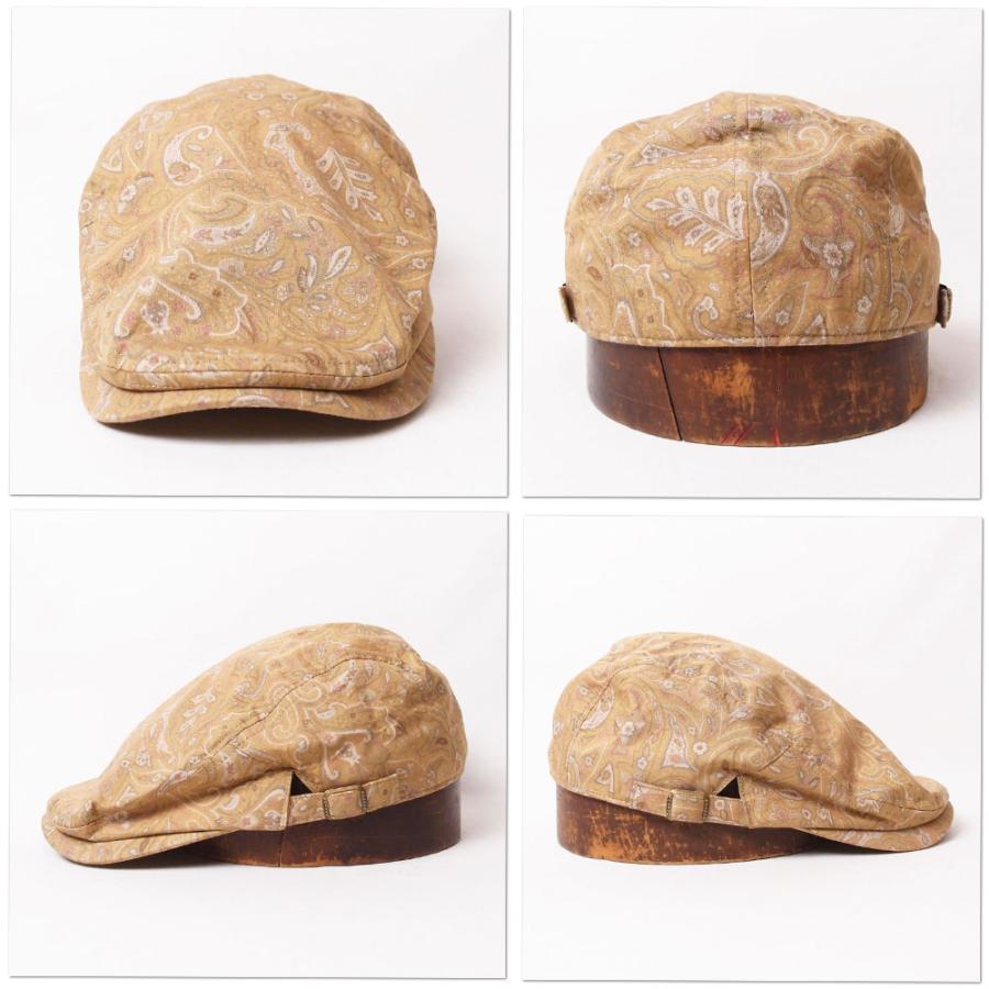帽子 ハンチング メンズ レディース Basiquenti ベーシックエンティ コットン ペイズリーハンチング TKHN-Y01505 | Basiquenti | 09