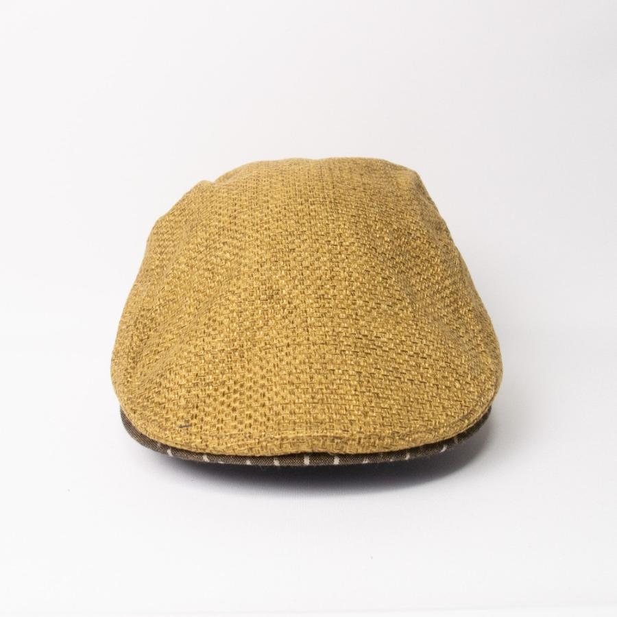帽子 ハンチング メンズ レディース CONNECT×久留米絣 フェイクジュート ハンチング TUG031 |  | 03