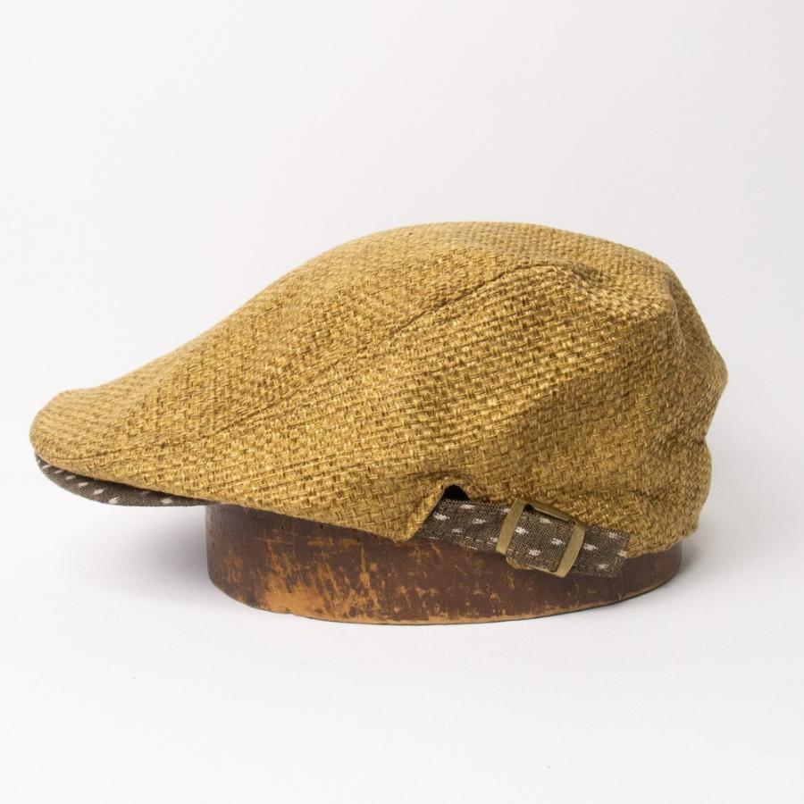 帽子 ハンチング メンズ レディース CONNECT×久留米絣 フェイクジュート ハンチング TUG031 |  | 04