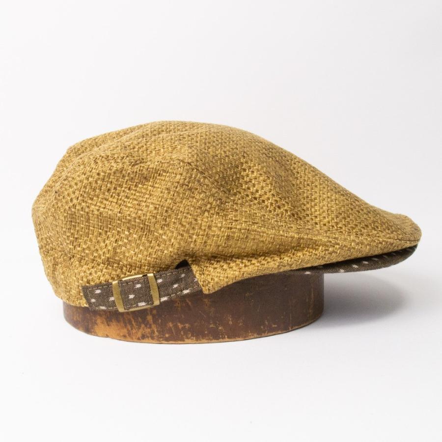 帽子 ハンチング メンズ レディース CONNECT×久留米絣 フェイクジュート ハンチング TUG031 |  | 05