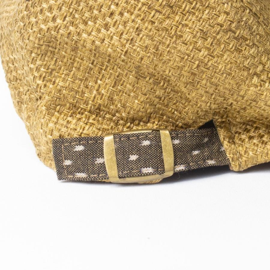 帽子 ハンチング メンズ レディース CONNECT×久留米絣 フェイクジュート ハンチング TUG031 |  | 09