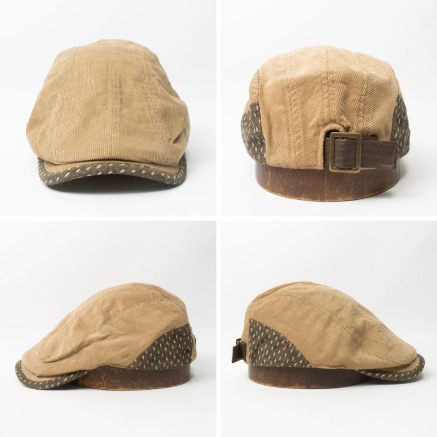 帽子 ハンチング メンズ レディース CONNECT×久留米絣 コットン コーデュロイハンチング TUG038 |  | 05