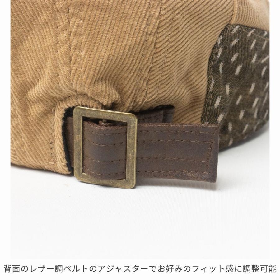 帽子 ハンチング メンズ レディース CONNECT×久留米絣 コットン コーデュロイハンチング TUG038 |  | 08