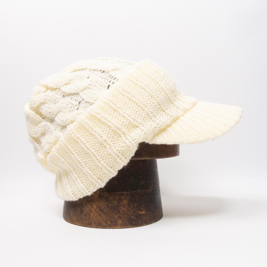 帽子 キャスケット メンズ レディース LOGOS ロゴス ケーブル編み ニットキャスケット LS6P207Z | LOGOS | 10