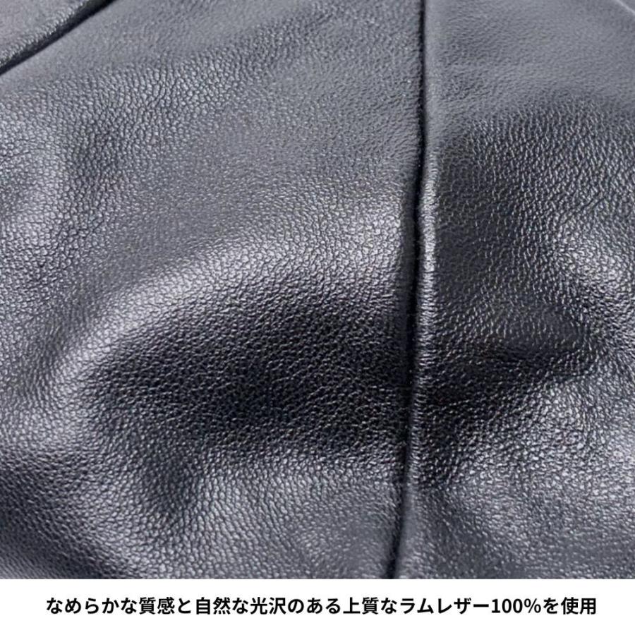 帽子 キャスケット メンズ レディース ReqHatter レックハッター ラムレザー キャスケット RH510 | ReqHatter | 06