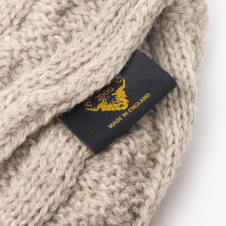 帽子 ニット帽 メンズ レディース HIGHLAND2000 イギリス製 ウール ケーブルニット帽 IZZC5053 | HIGHLAND 2000 | 17