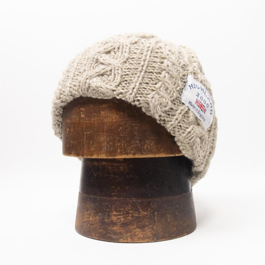 帽子 ニット帽 メンズ レディース HIGHLAND2000 イギリス製 ウール ケーブルニット帽 IZZC5053 | HIGHLAND 2000 | 13
