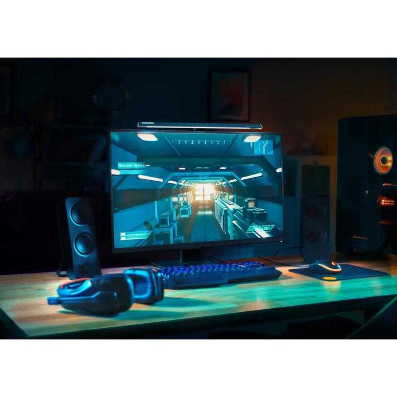 ○[即納在庫有り] EXZ-1500BK スワン電器 SWAN EXARM ZETA エグザームゼータ ブラック モニターライト ゲーミングライト PCライト 日本製 [ EXZ1500BK ]_10