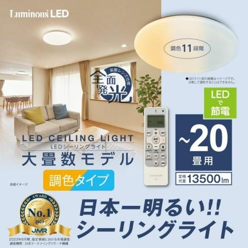 Luminous LED ○[即納在庫有り] E55-W20DS ドウシシャ LuminousLED