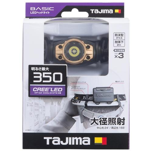 Tajima（タジマ） ○[即納在庫有り] LE-F351D-G 電池式 LED ヘッド