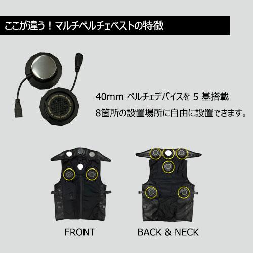 ○[即納在庫有り] JW-698 おたふく手袋 マルチペルチェベスト BT