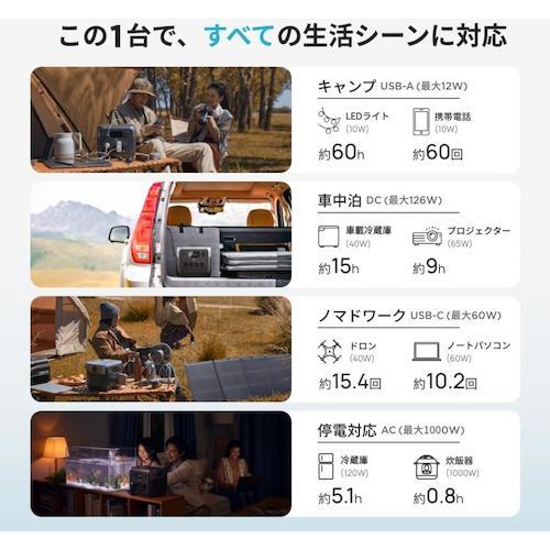 ECOFLOW ○[即納在庫有り] ZMR620-B-JP EcoFlow エコフロー ポータブル