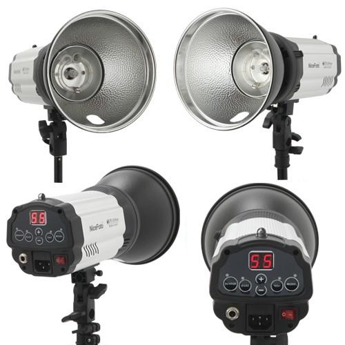 撮影機材 撮影照明 「ヘアサロン撮影キット」ストロボ2灯セット背景