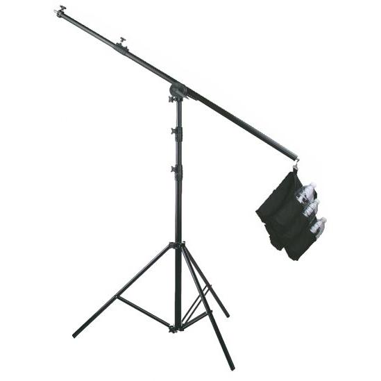 撮影機材 撮影用品 ブーム横棒（大)120cm-210cm+スタンド 108-284cm