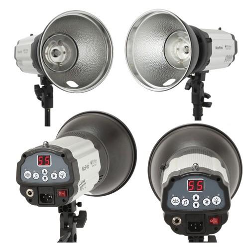 撮影機材 撮影照明「ソク撮」デジタル250W ストロボ2灯セット : 撮影