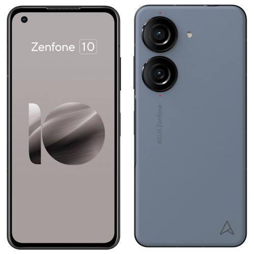 【美品】ASUS Zenfone10 スターリーブルー 256GB フィルム等付 ZenFone Zenfone 10 ZF10-BL8S256 SIMフリー [スターリーブルー